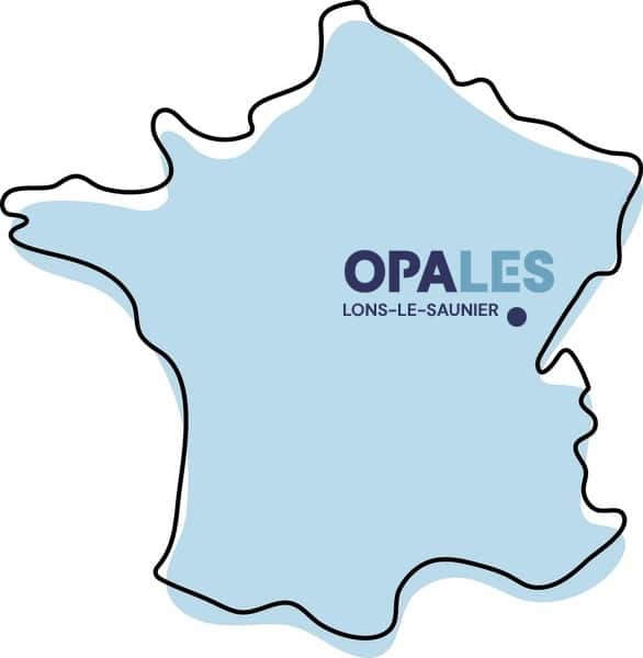 carte opales LONS LE SAUNIER